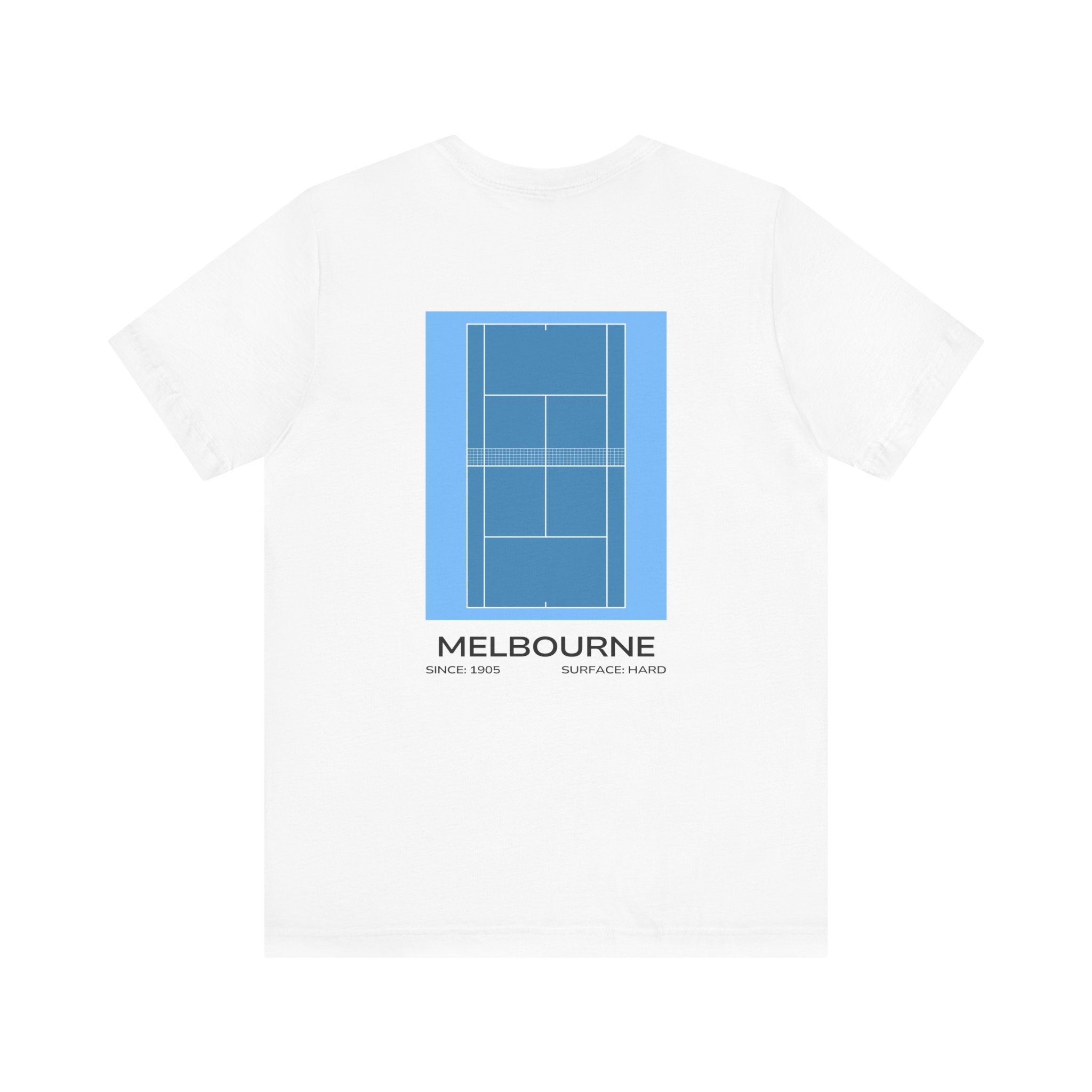 Melbourne Slam Tee | White
