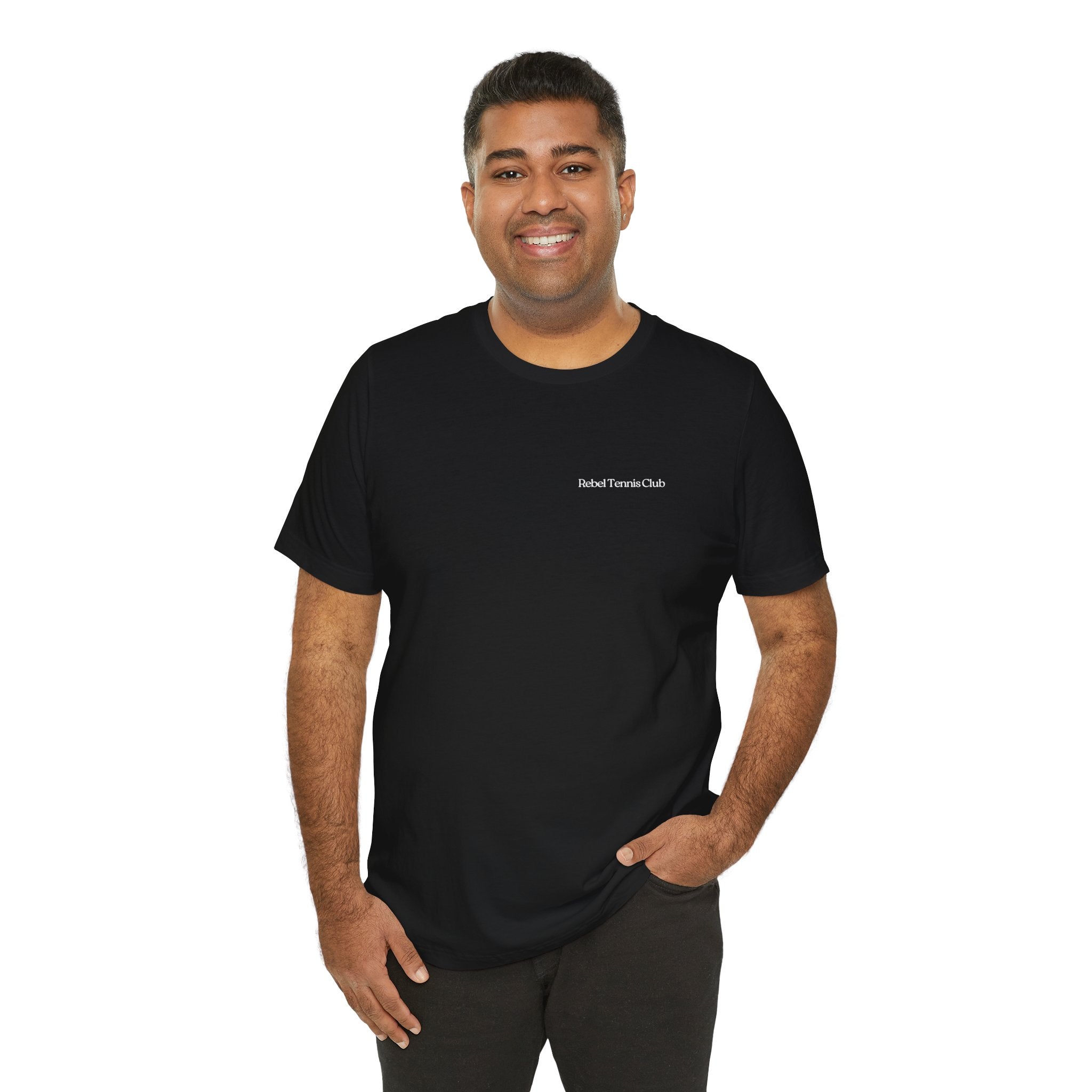 The Rebel Tennis Club Tee | Black