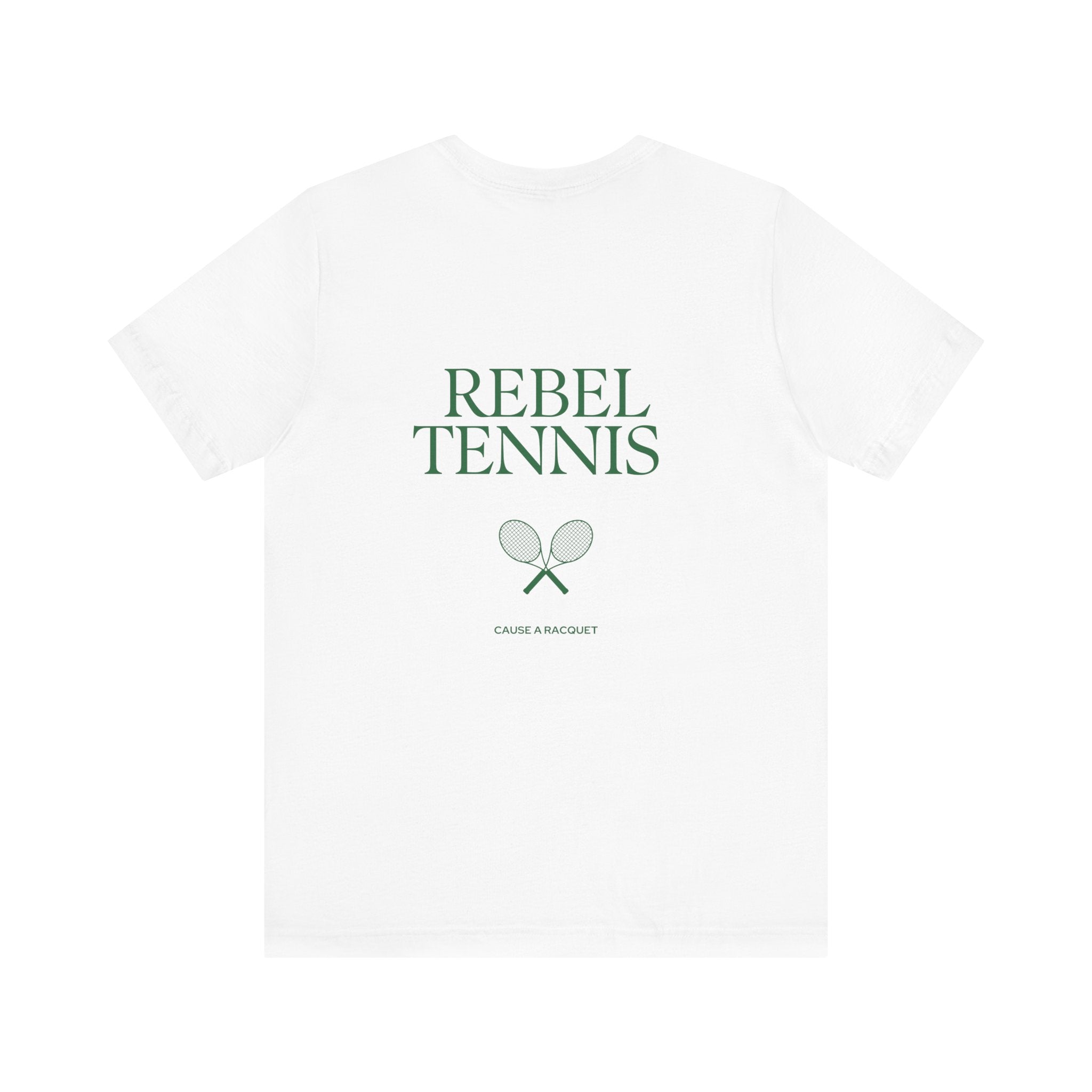 Rebel Tennis Tee | White