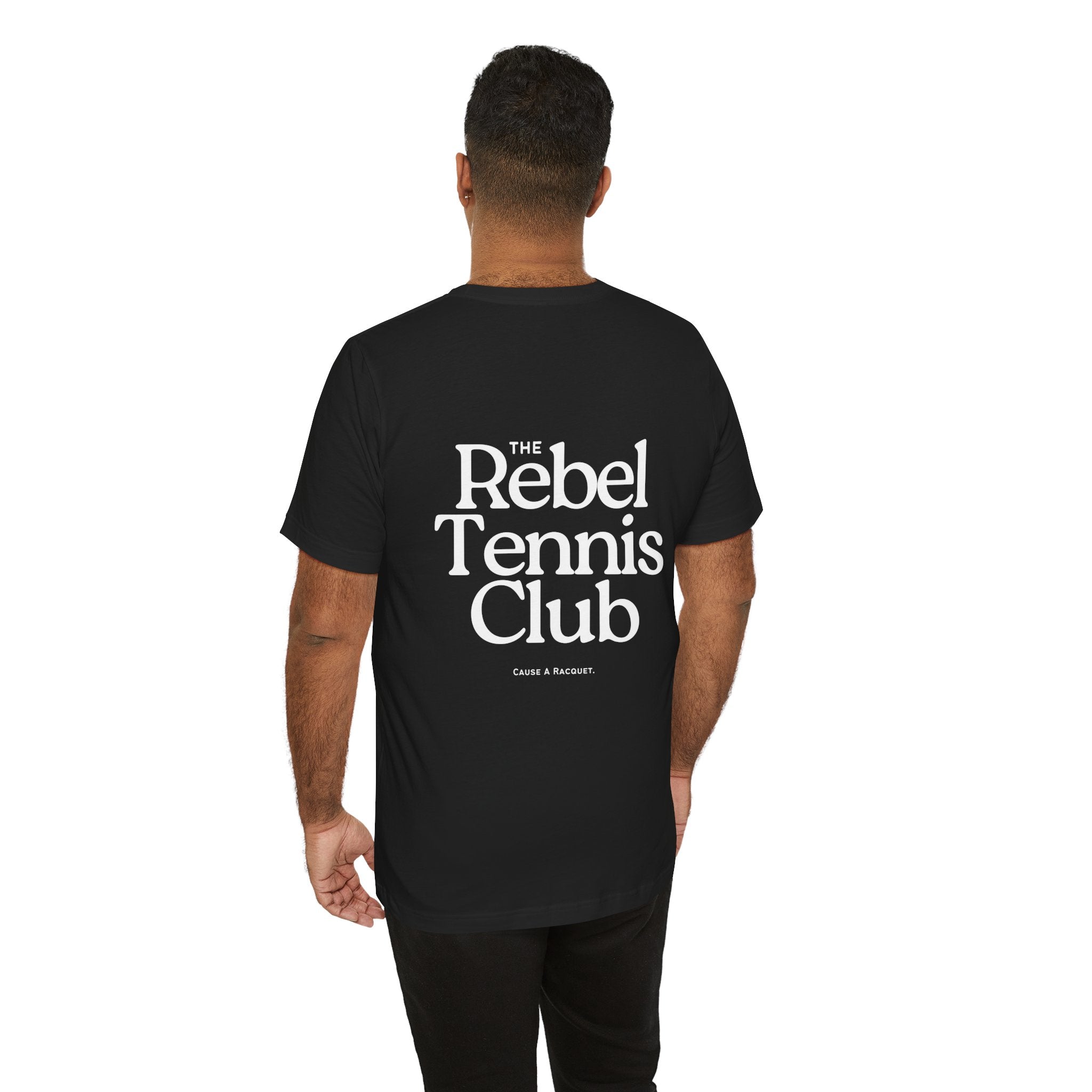 The Rebel Tennis Club Tee | Black