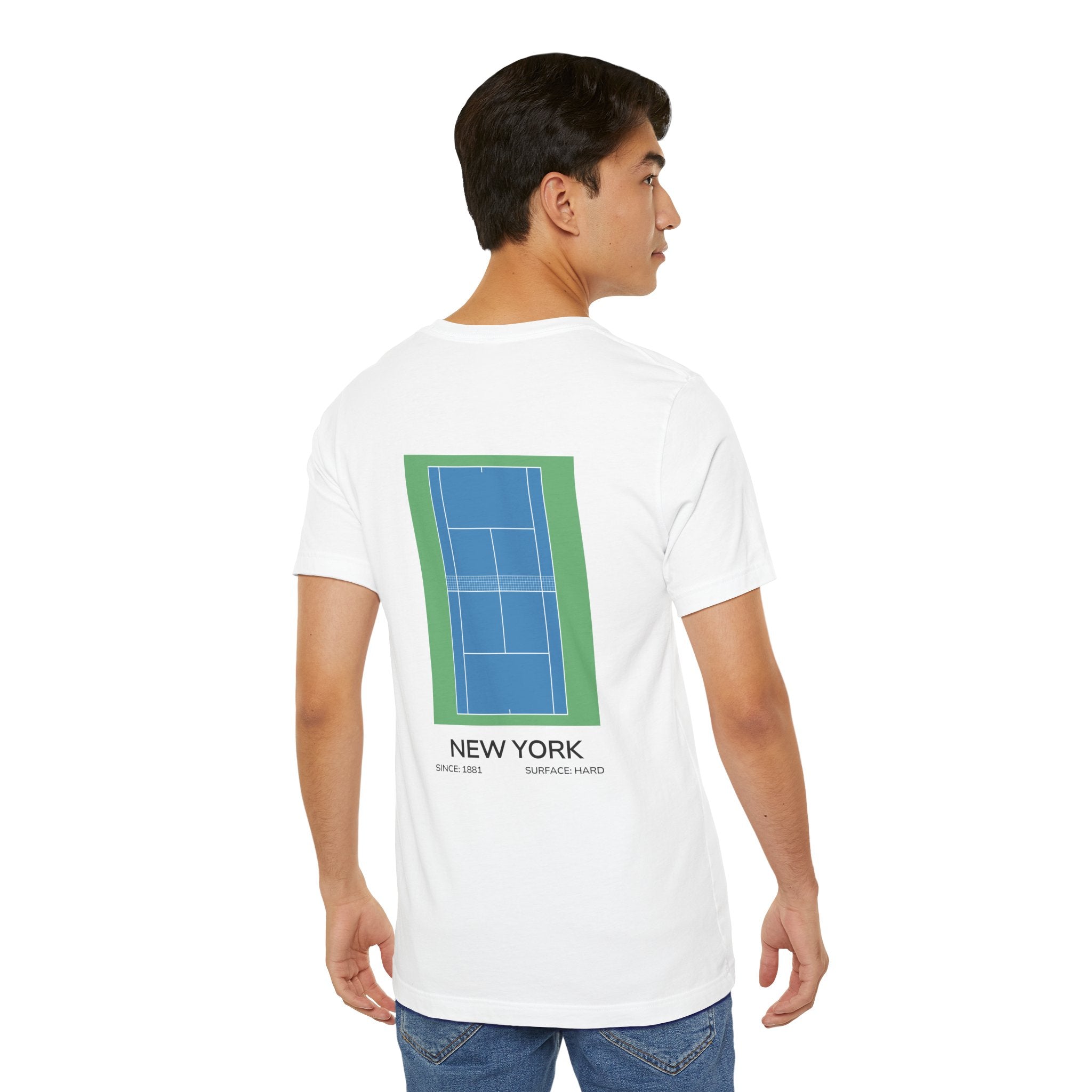 New York Slam Tee | White