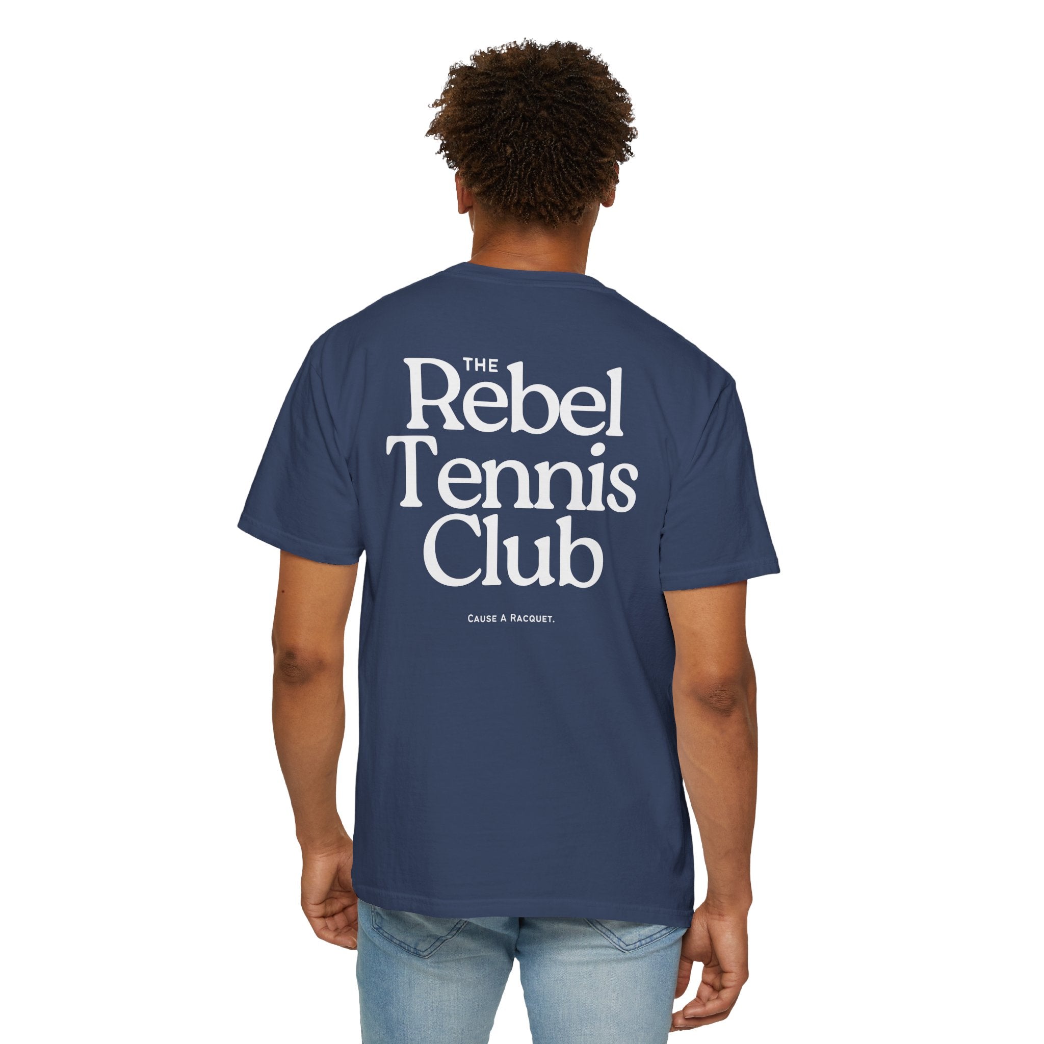 Rebel Tennis Club Tee | Blue