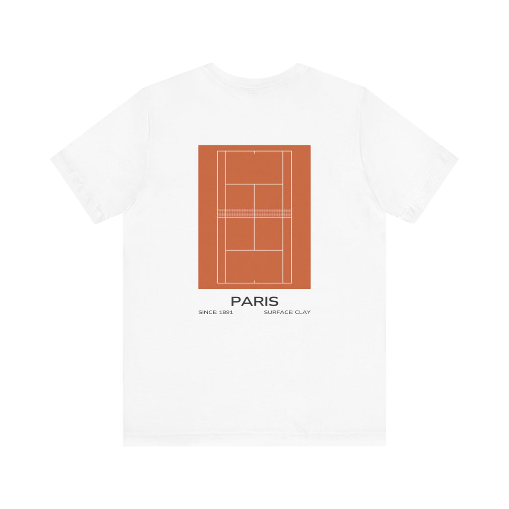 Paris Slam Tee | White