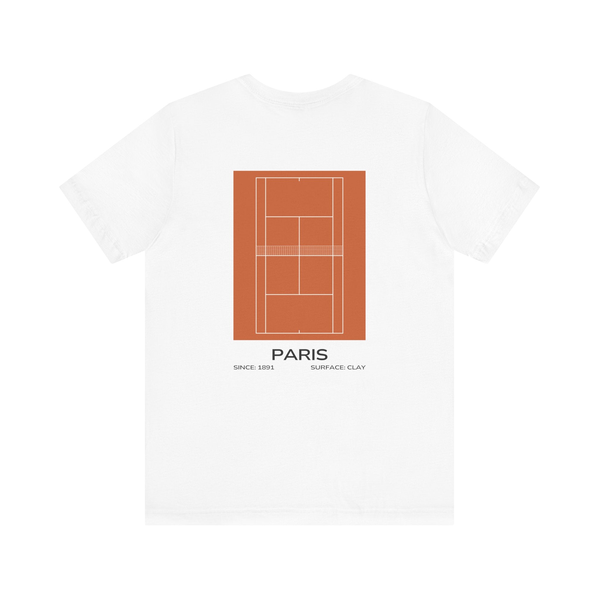 Paris Slam Tee | White