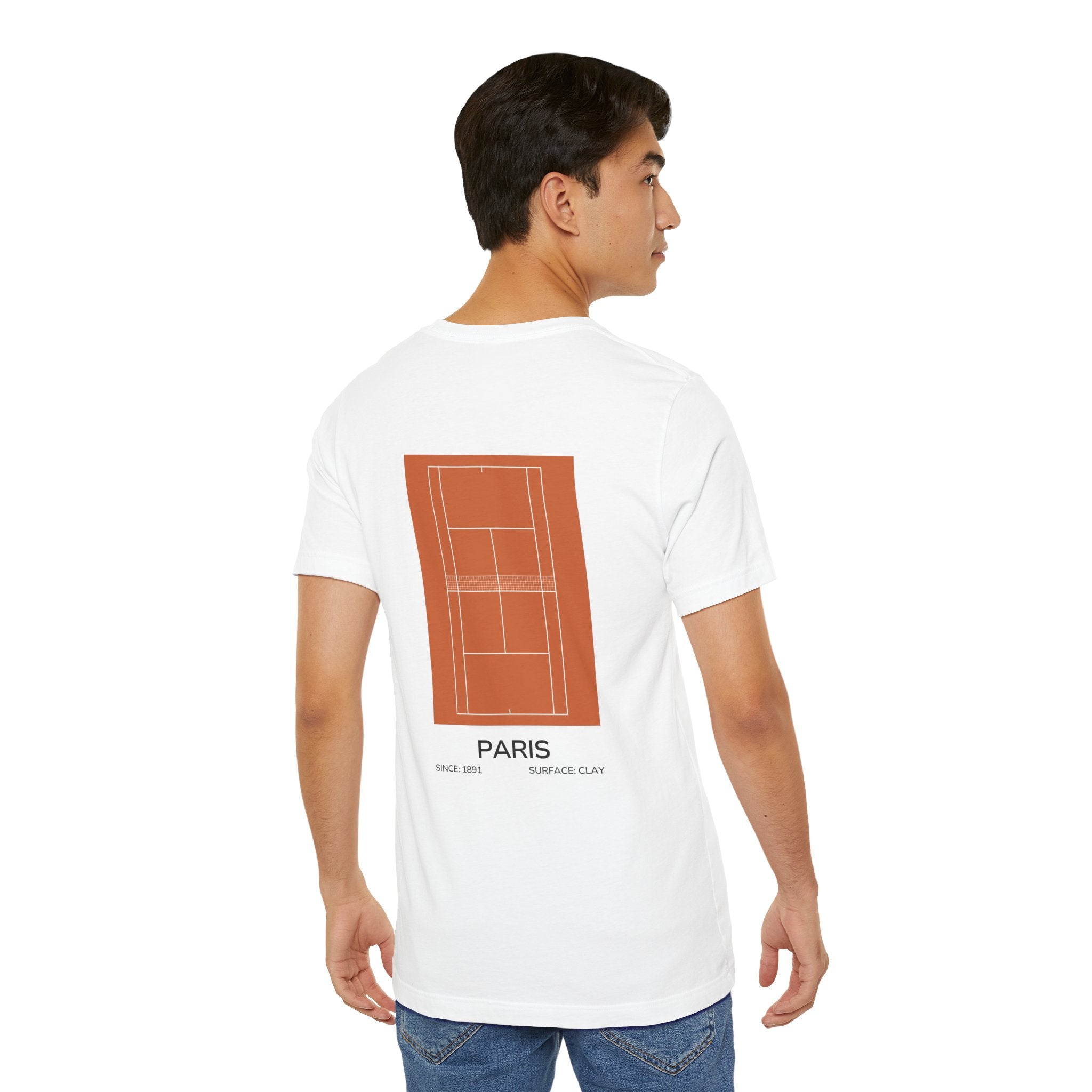 Paris Slam Tee | White