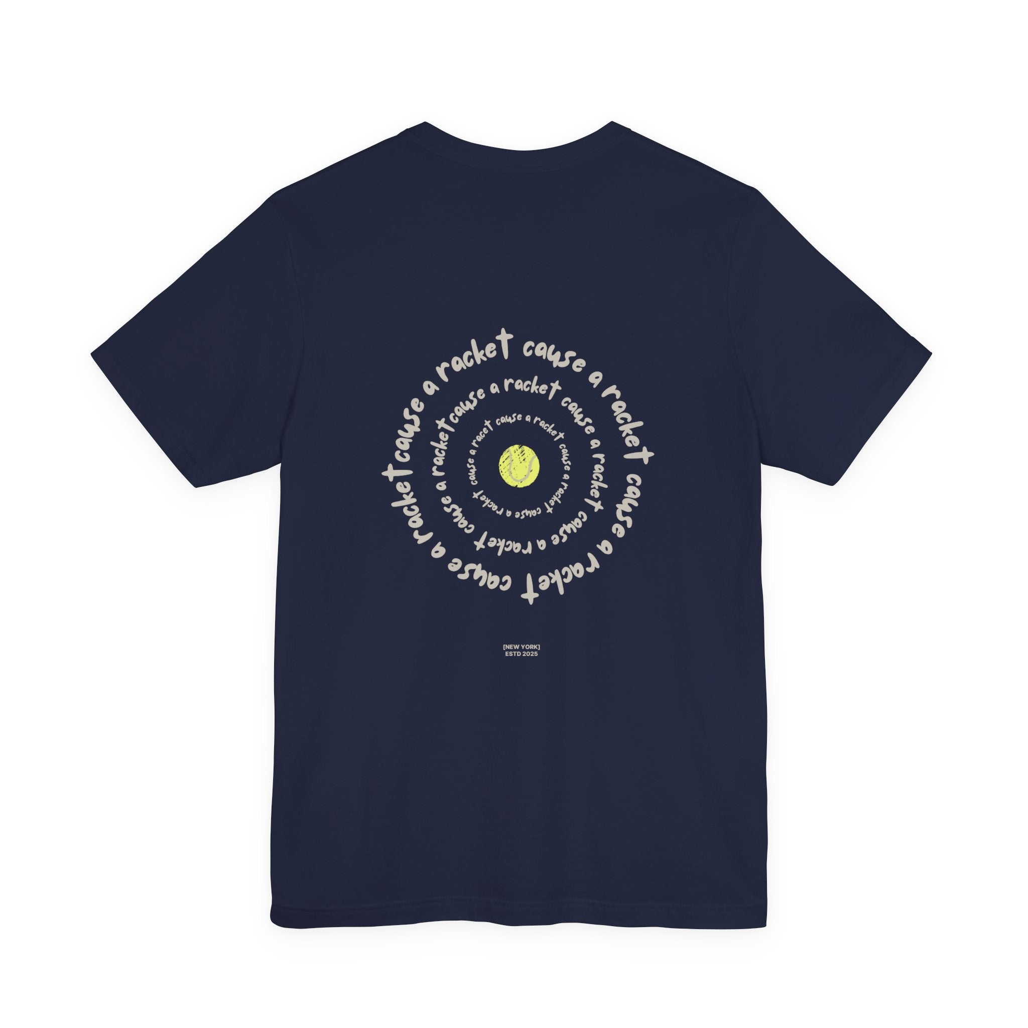 Cause A Racket Tee | Navy