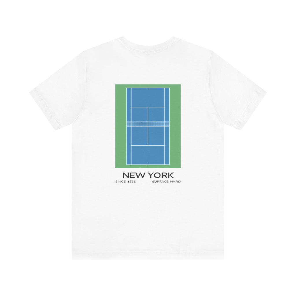 New York Slam Tee | White