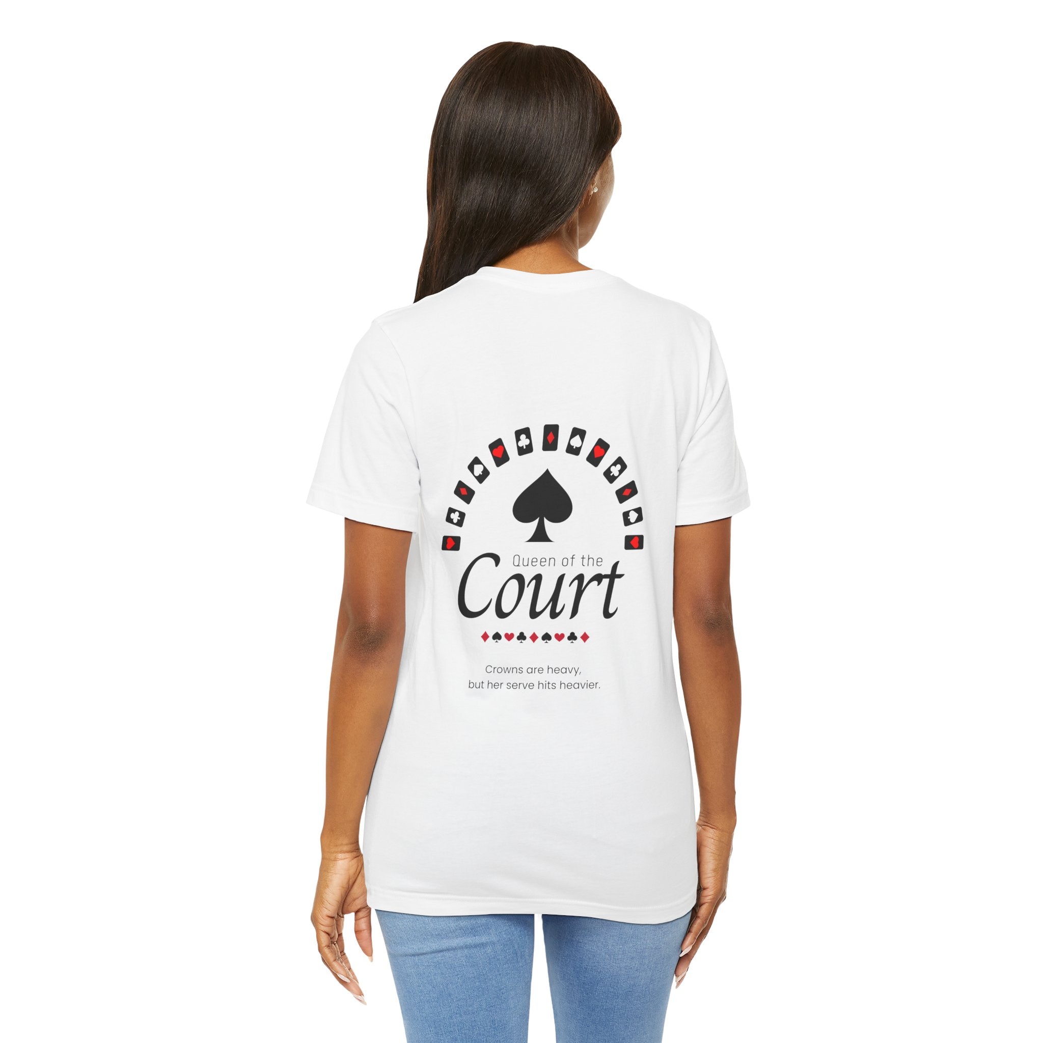 Royal Serve Tee | White