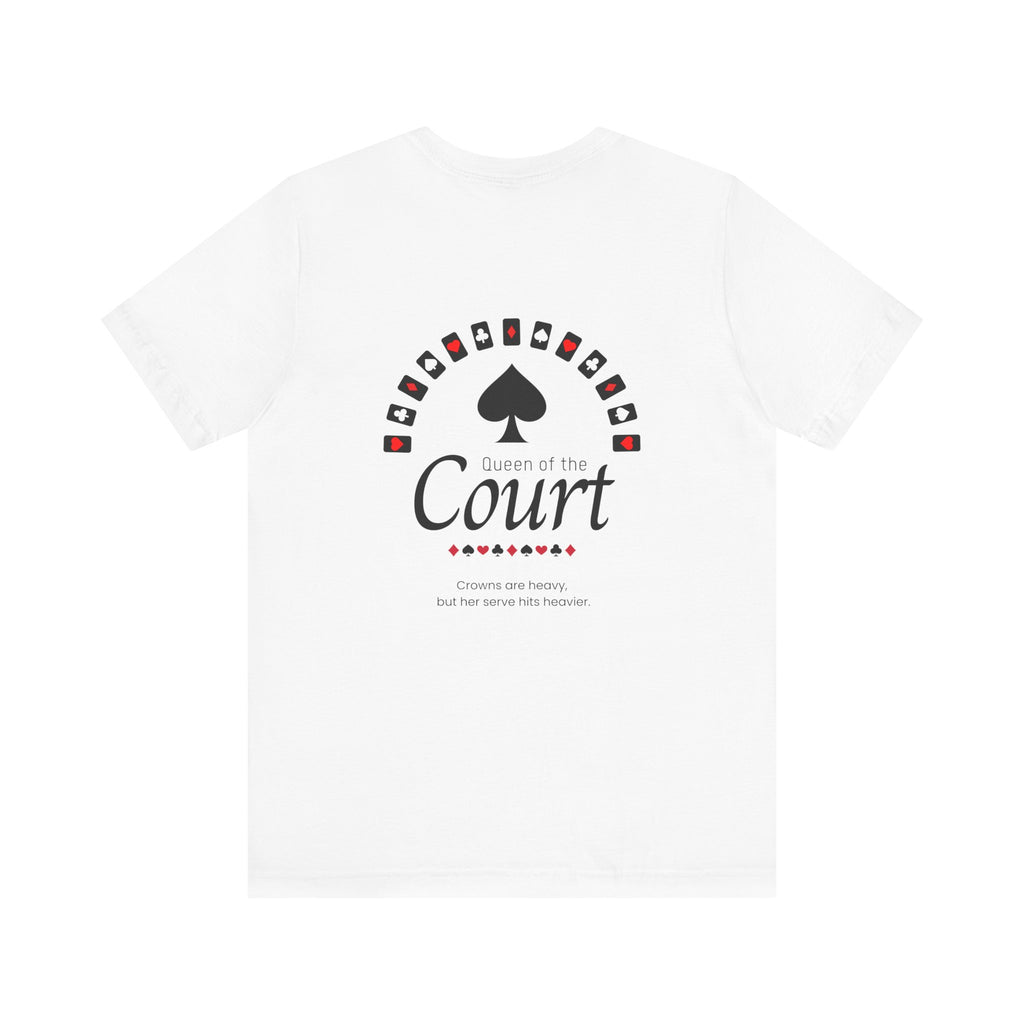 Royal Serve Tee | White