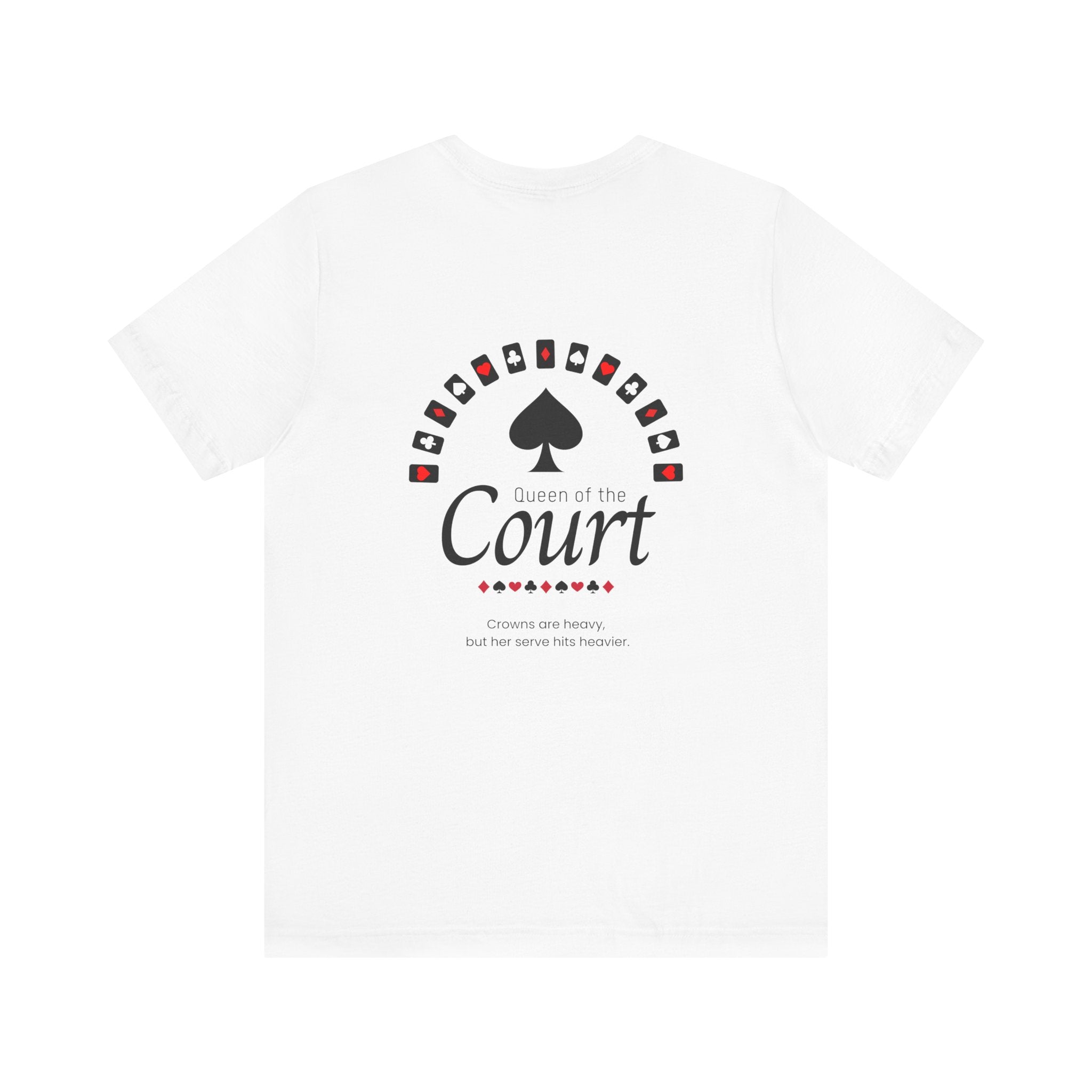 Royal Serve Tee | White