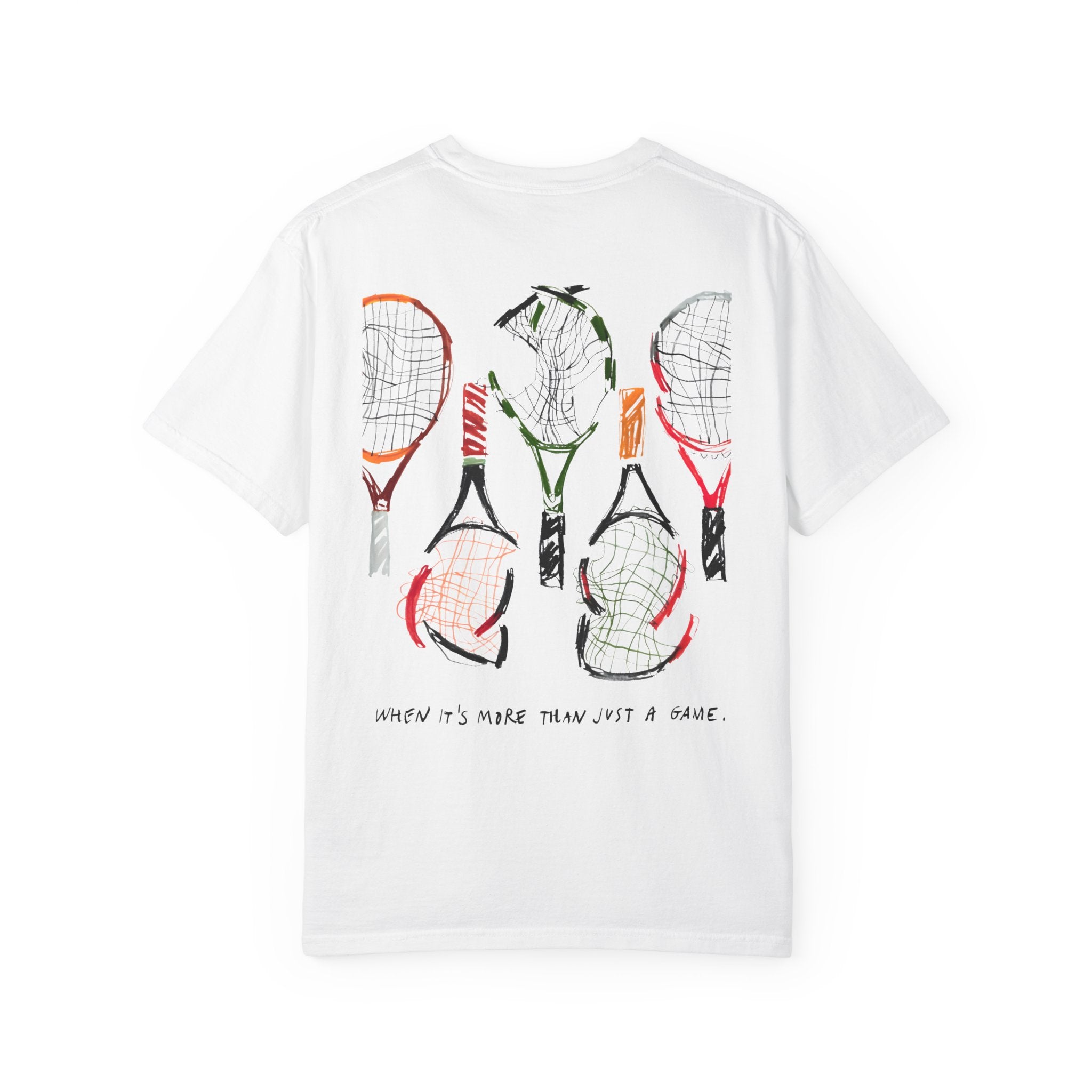 Broken Rackets Tee | White