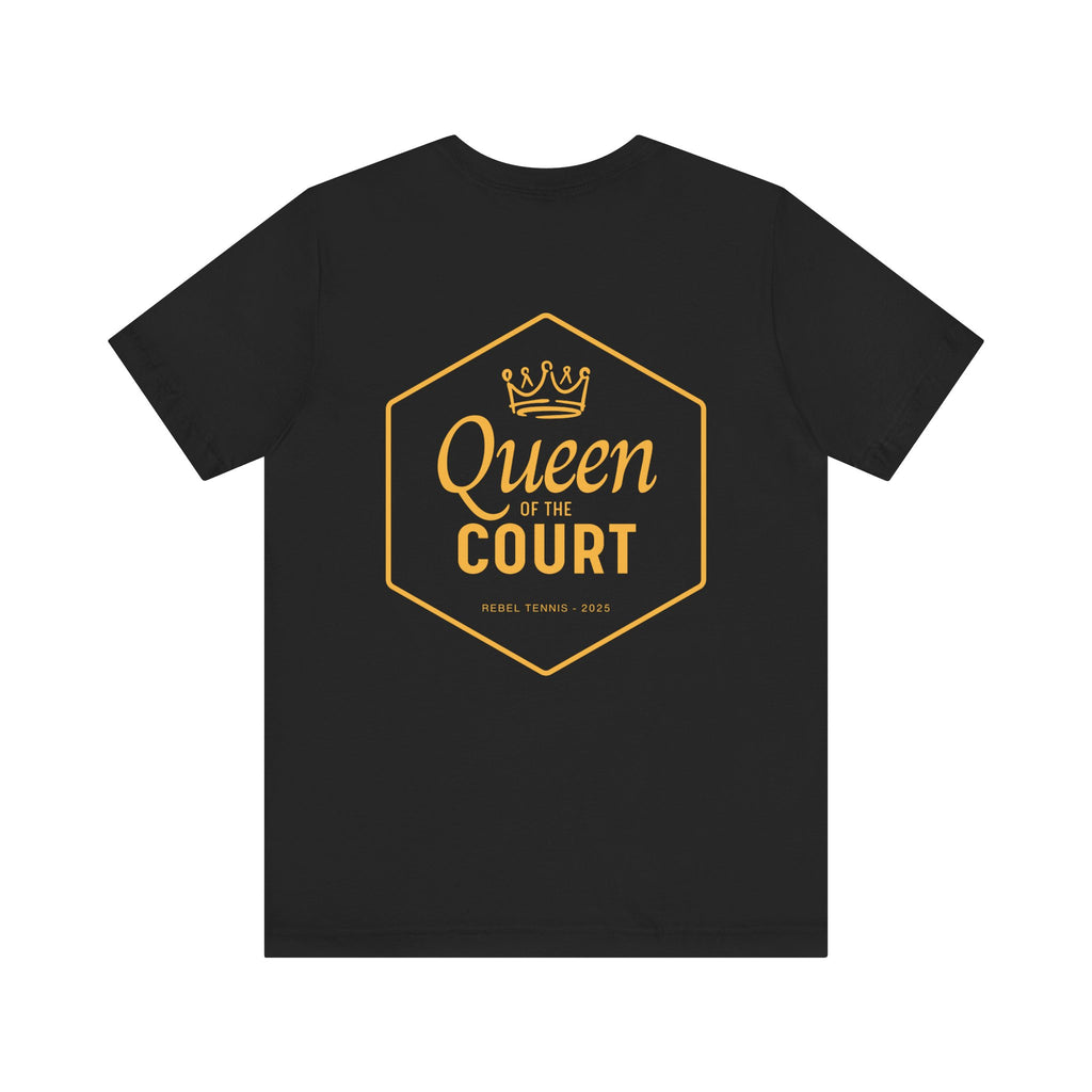 Queen's Court Tee | Black