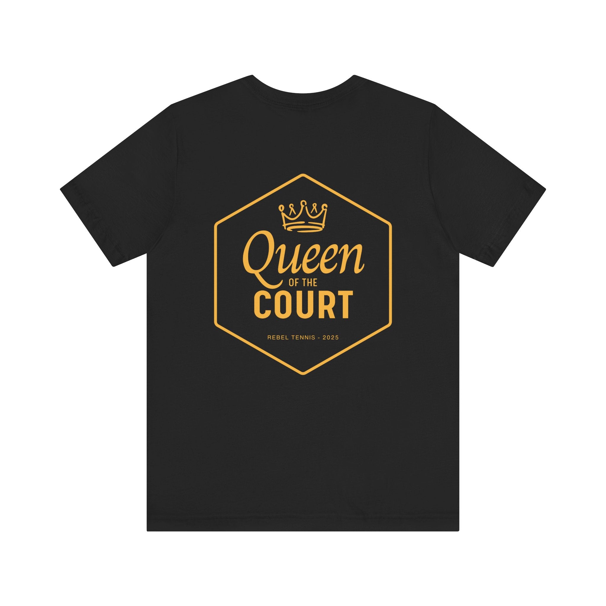 Queen's Court Tee | Black