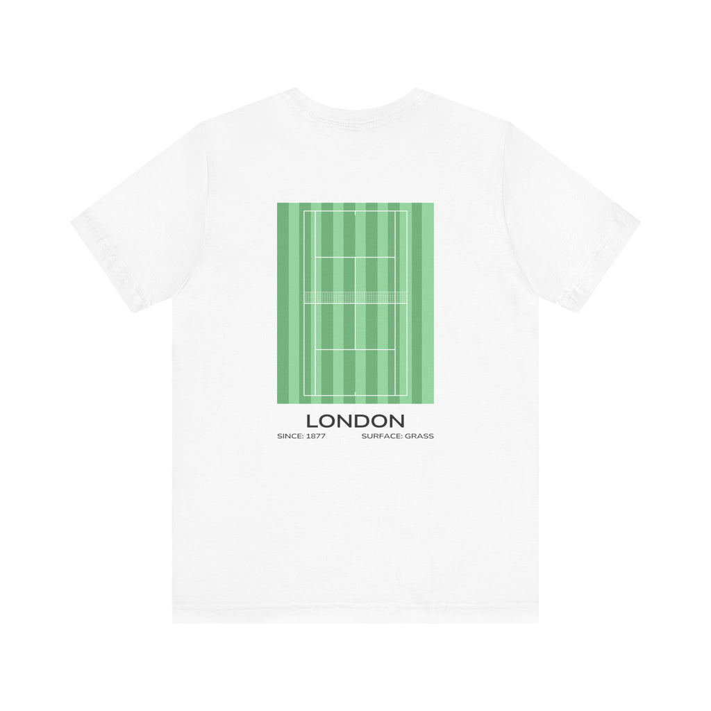 London Slam Tee | White