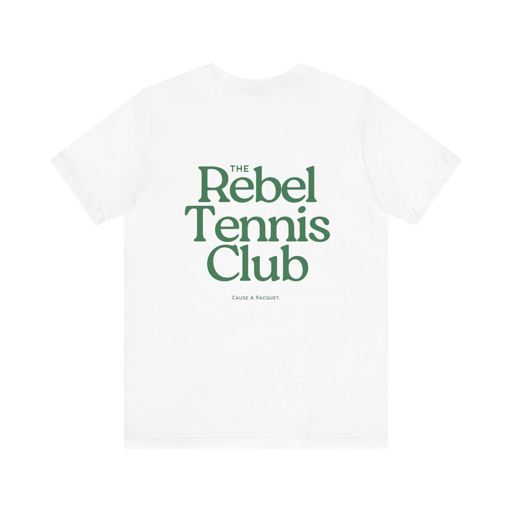 The Rebel Tennis Club Tee | White