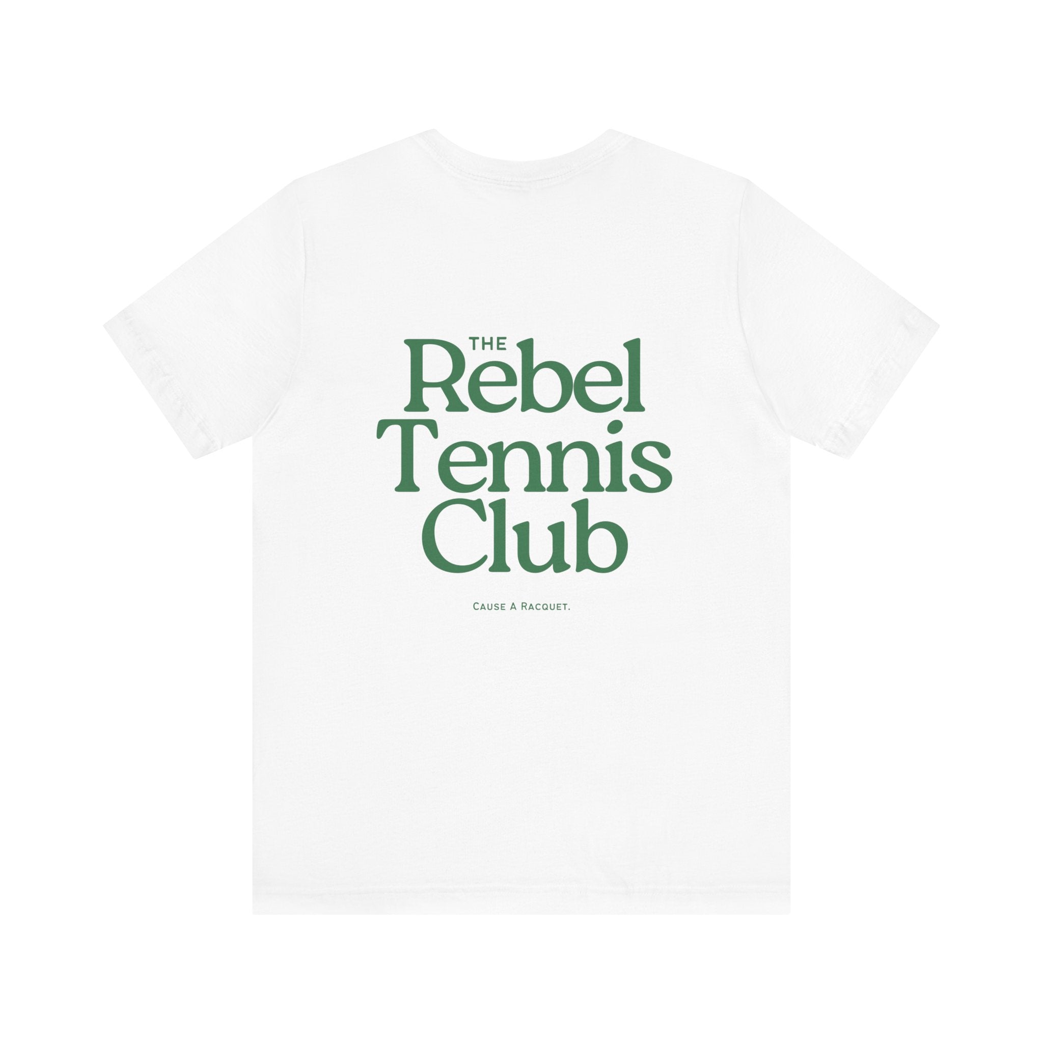 The Rebel Tennis Club Tee | White