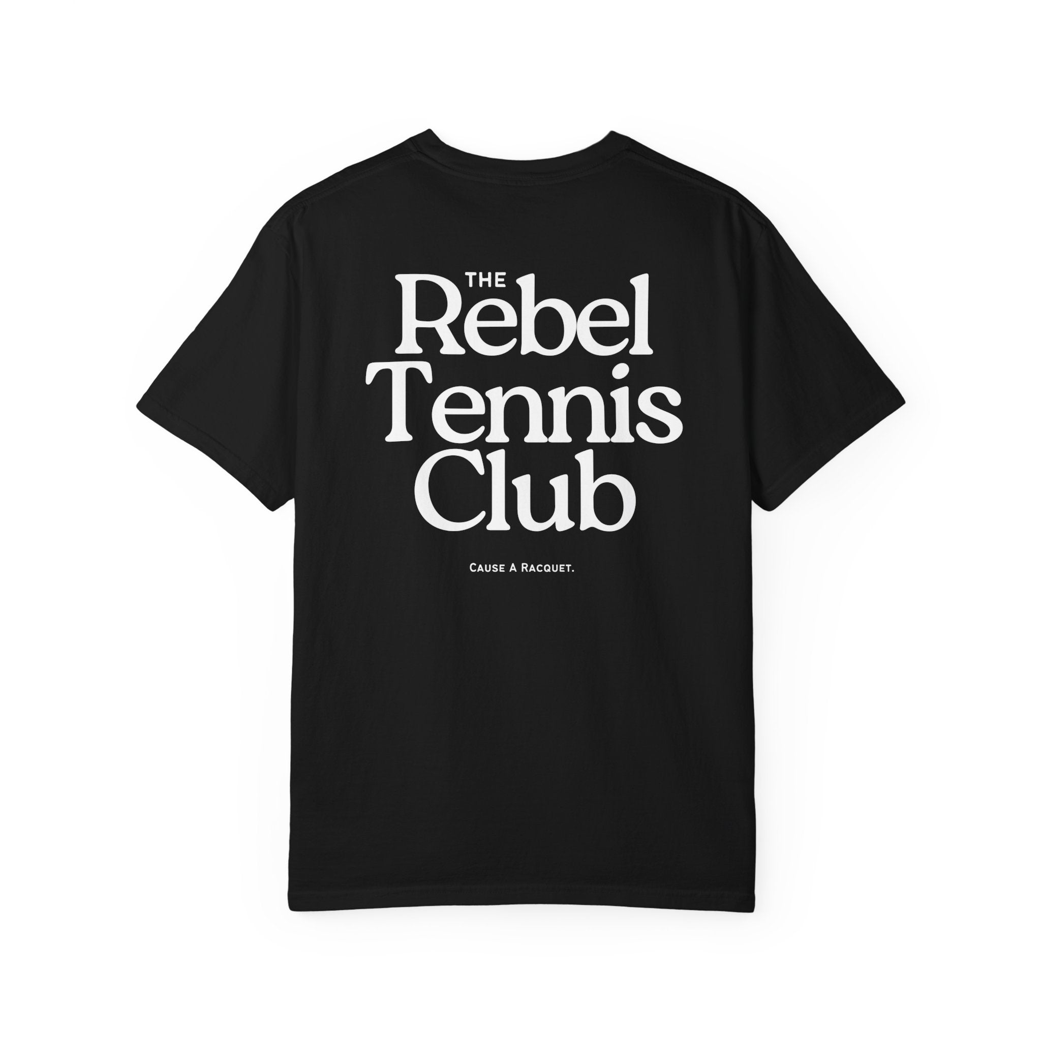 Rebel Tennis Club Tee | Black