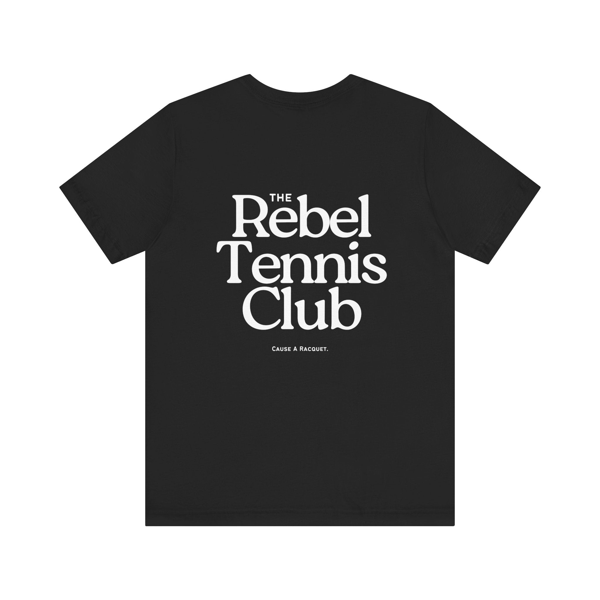 The Rebel Tennis Club Tee | Black