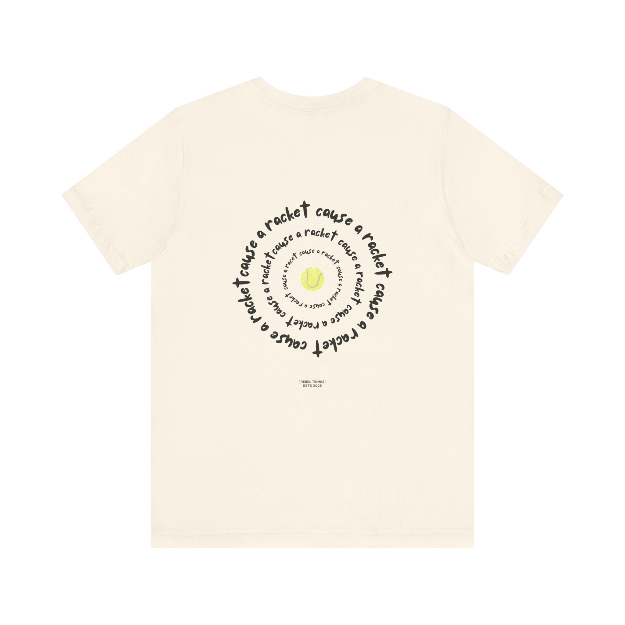 Cause A Racket Tee | Cream