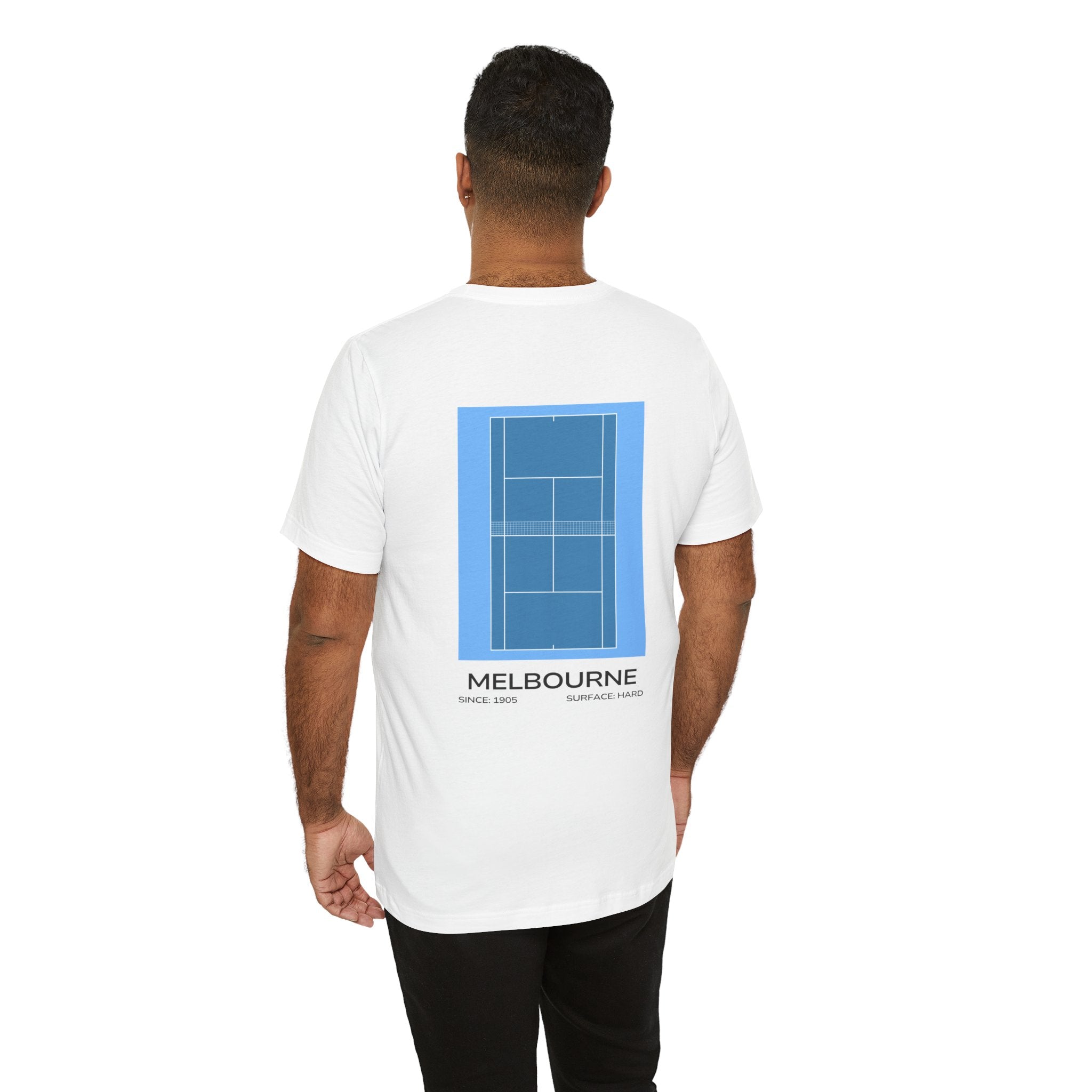 Melbourne Slam Tee | White