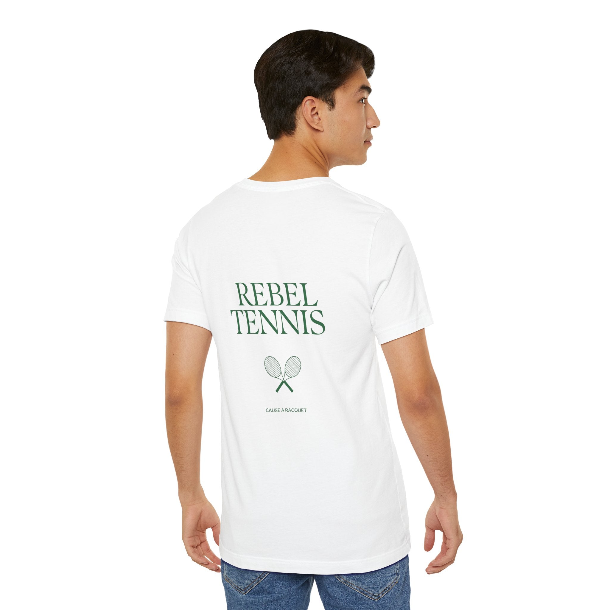 Rebel Tennis Tee | White