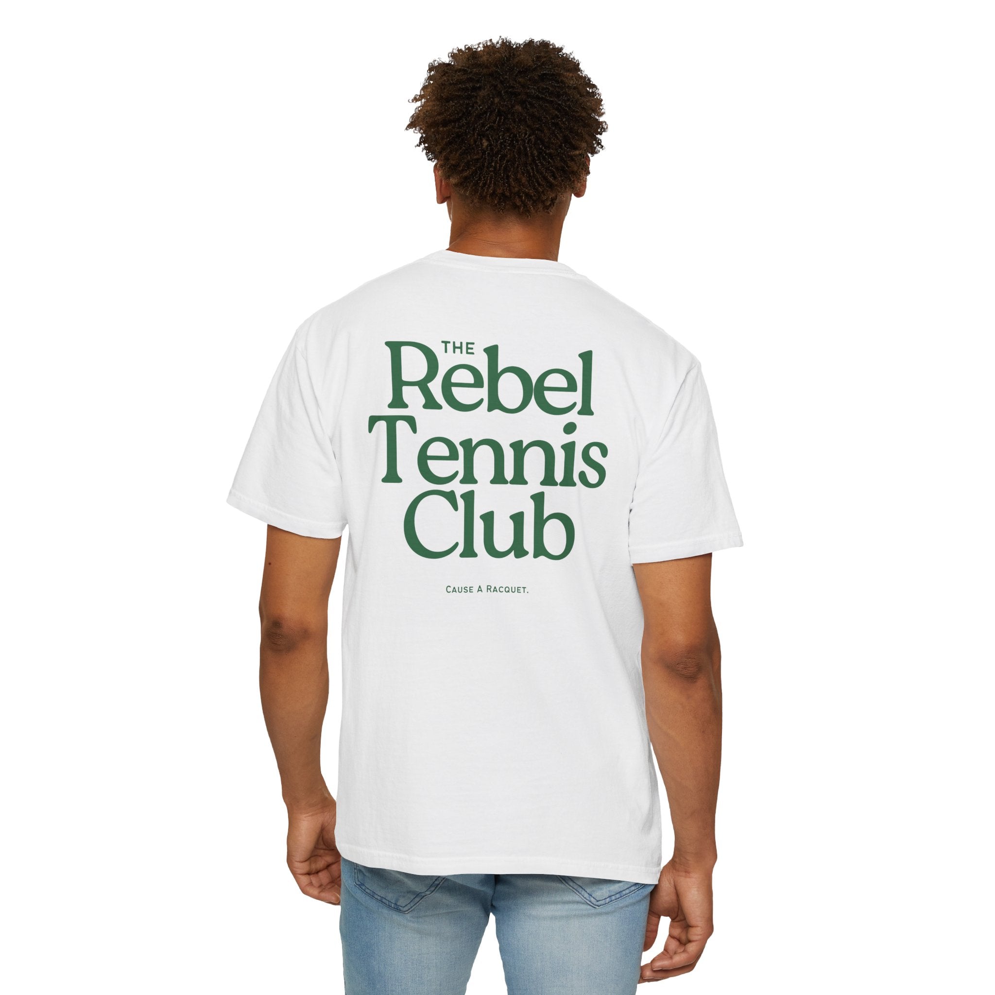 Rebel Tennis Club Tee | White