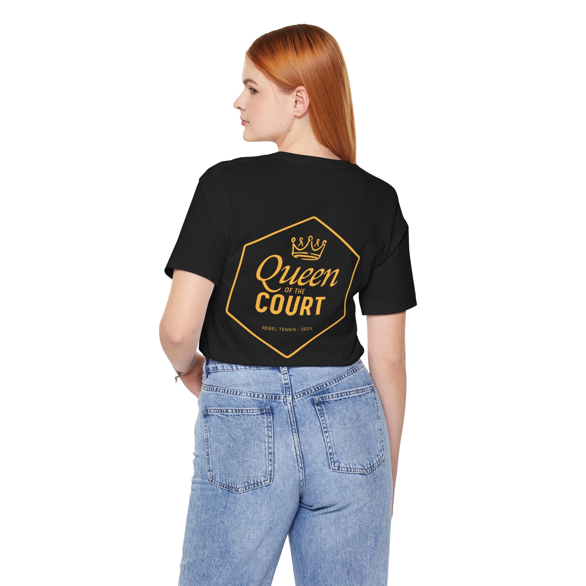 Queen's Court Tee | Black