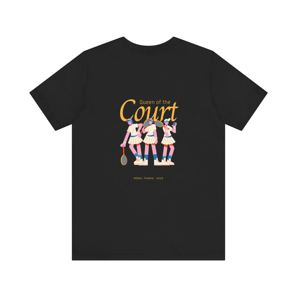 Queen of the Court Tee | Black