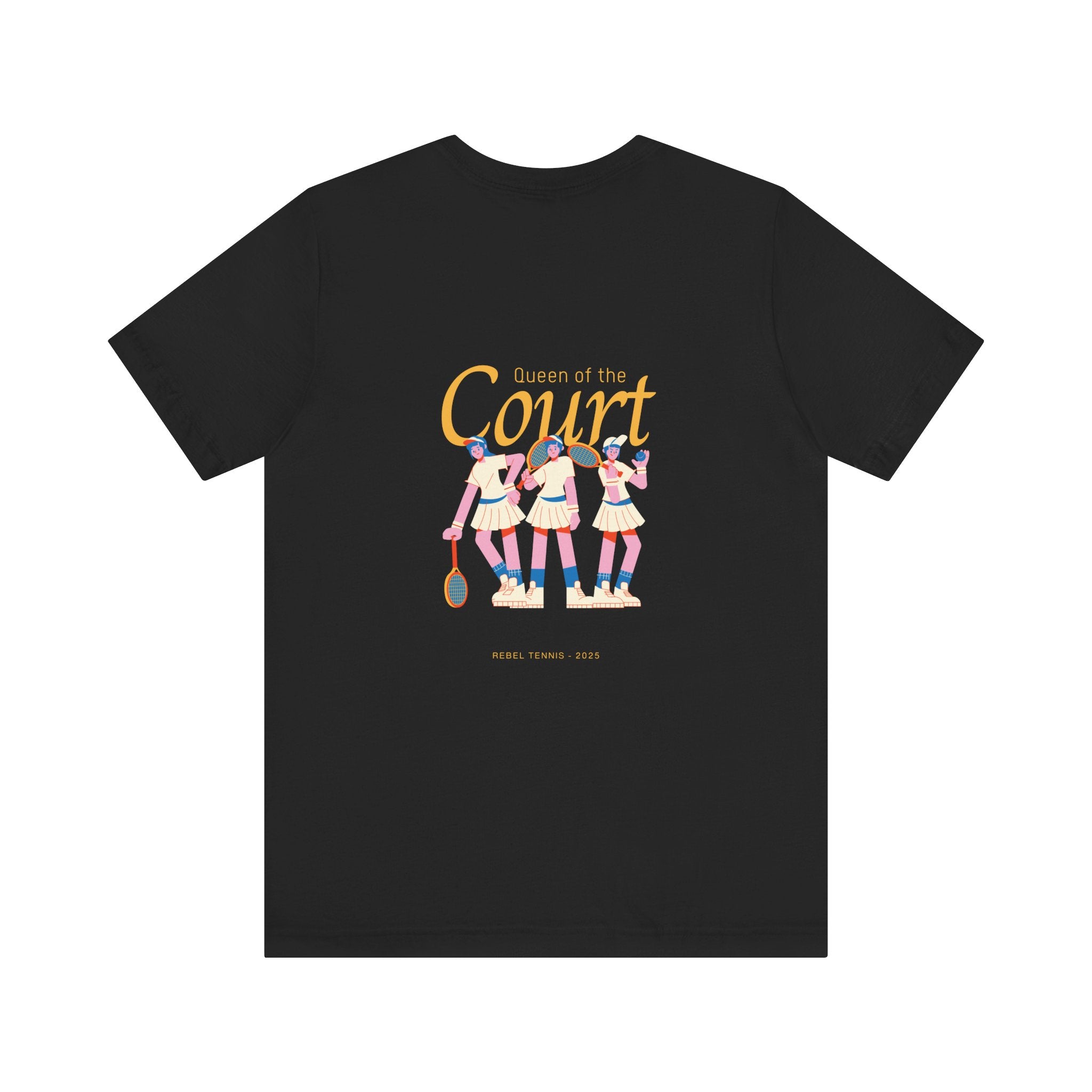 Queen of the Court Tee | Black
